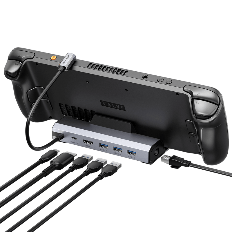 JSAUX 6-in-1 docking station for gaming handhelds