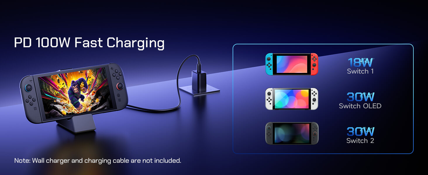 7-in-1 Docking Station for Switch 2 with 4K@120Hz HDMI