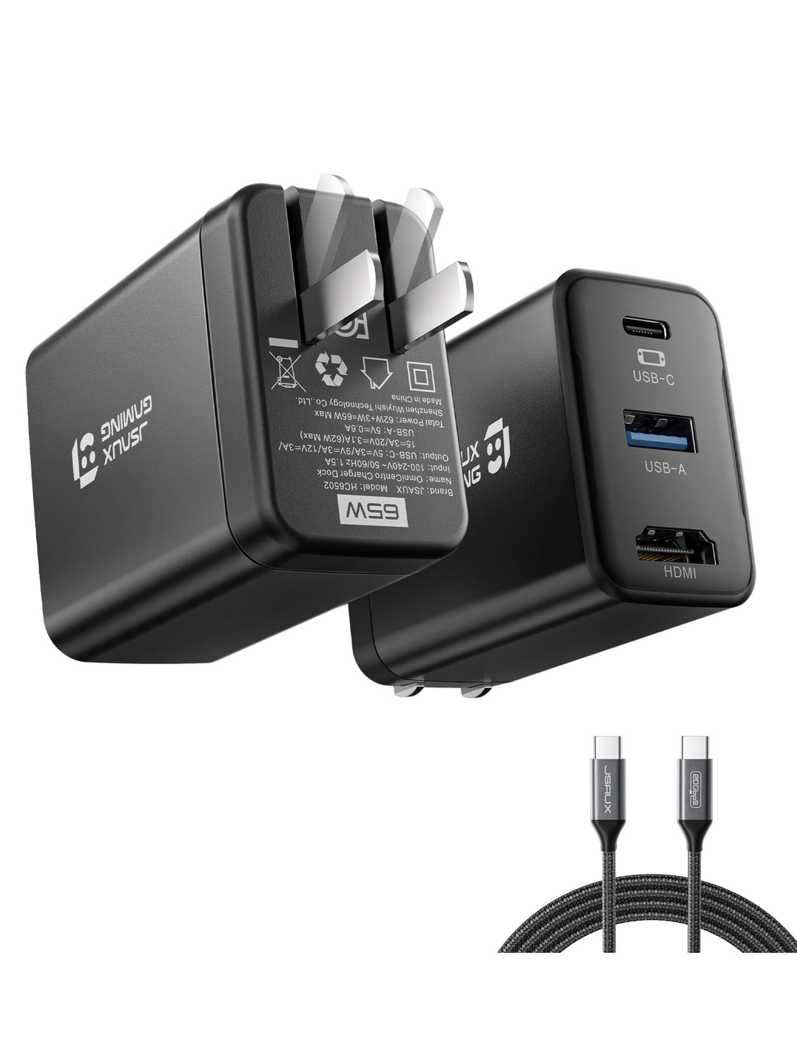 Nintendo Switch 本体 充電器、HDMI、ソフトケース5点セット OmniCentro 充電ドック（Switch 2用）
