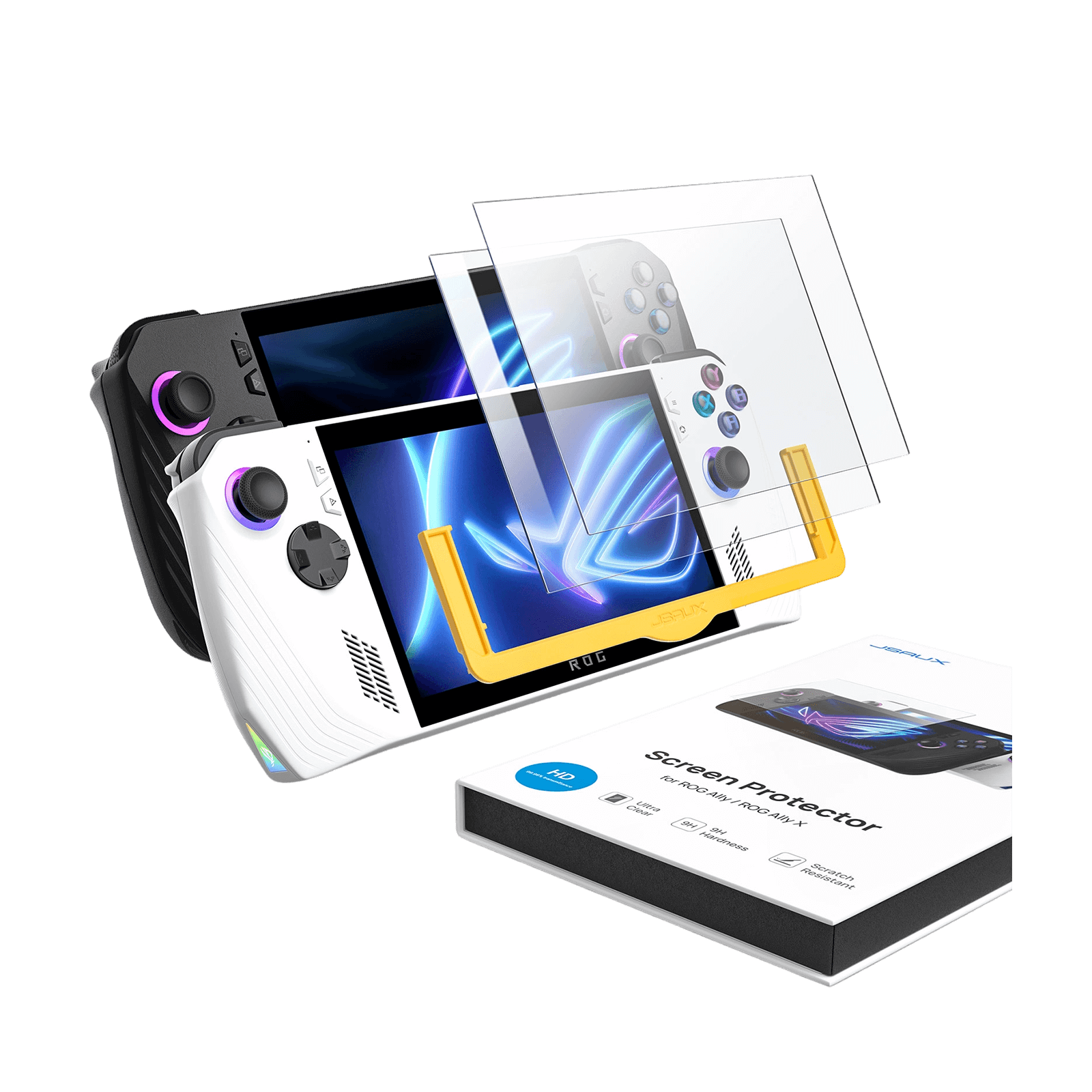 HD Tempered Glass Screen Protector for ROG Ally & ROG Ally X