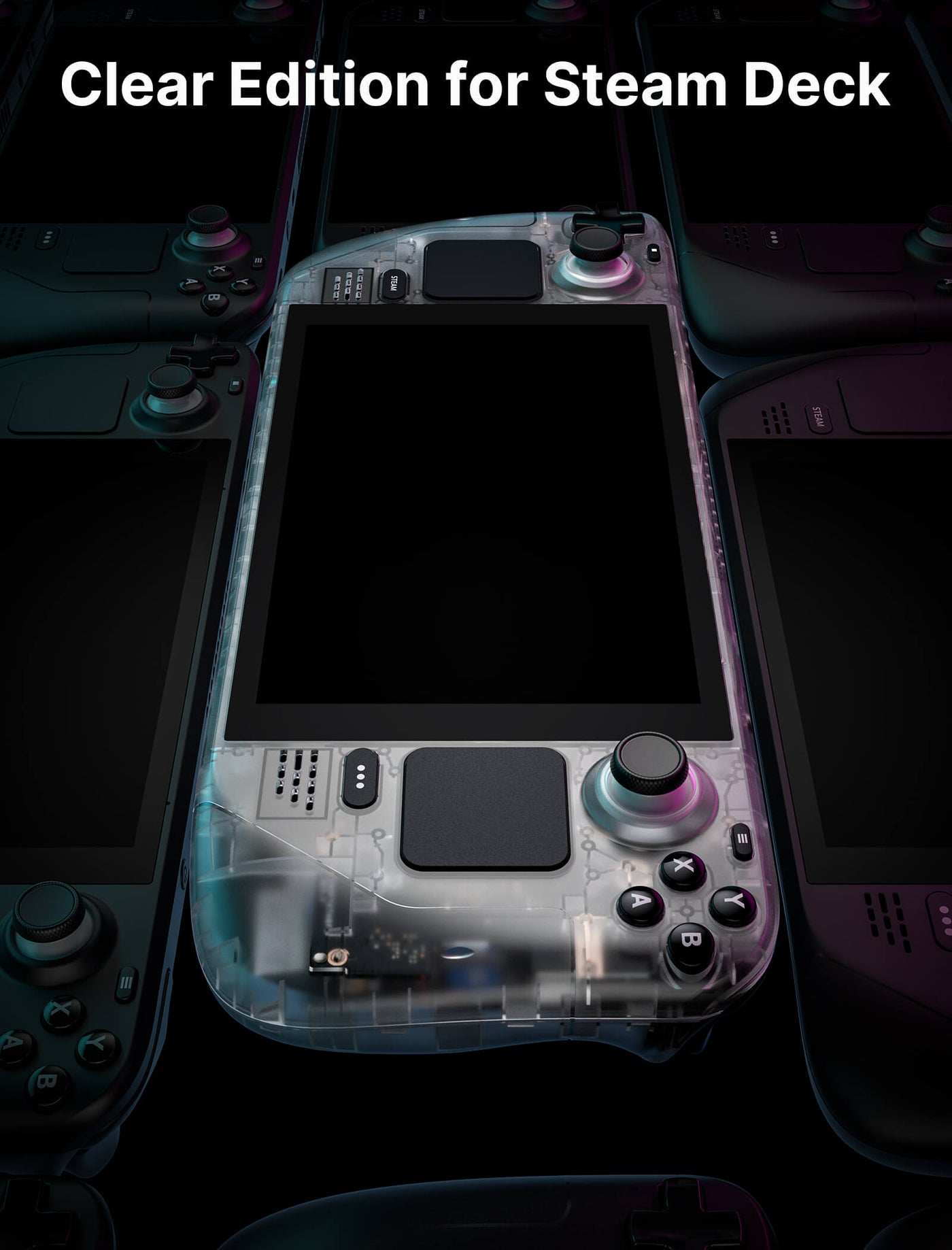 Transparent Shell Series for Steam Deck LCD