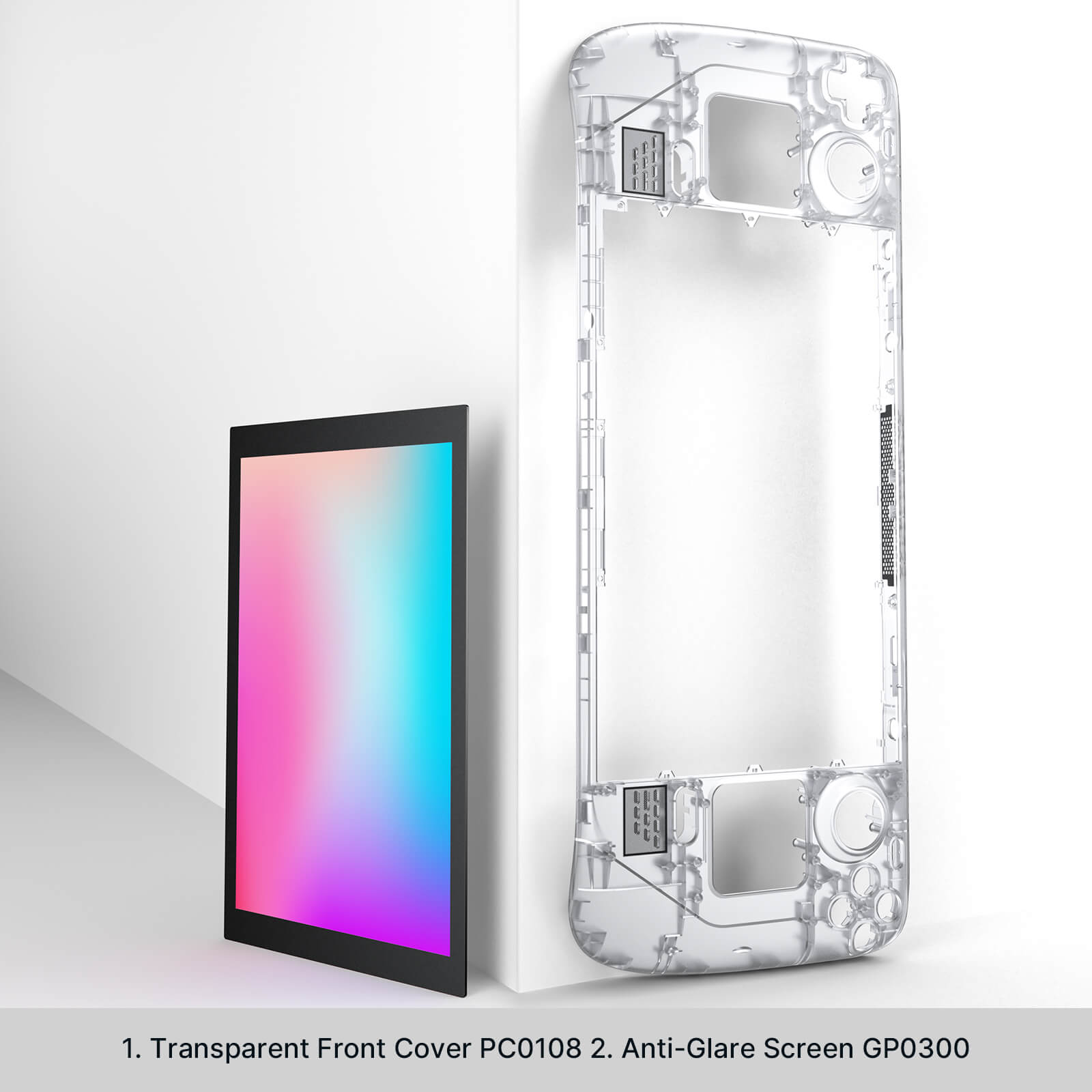 #style(not for oled)_front cover & anti-glare screen