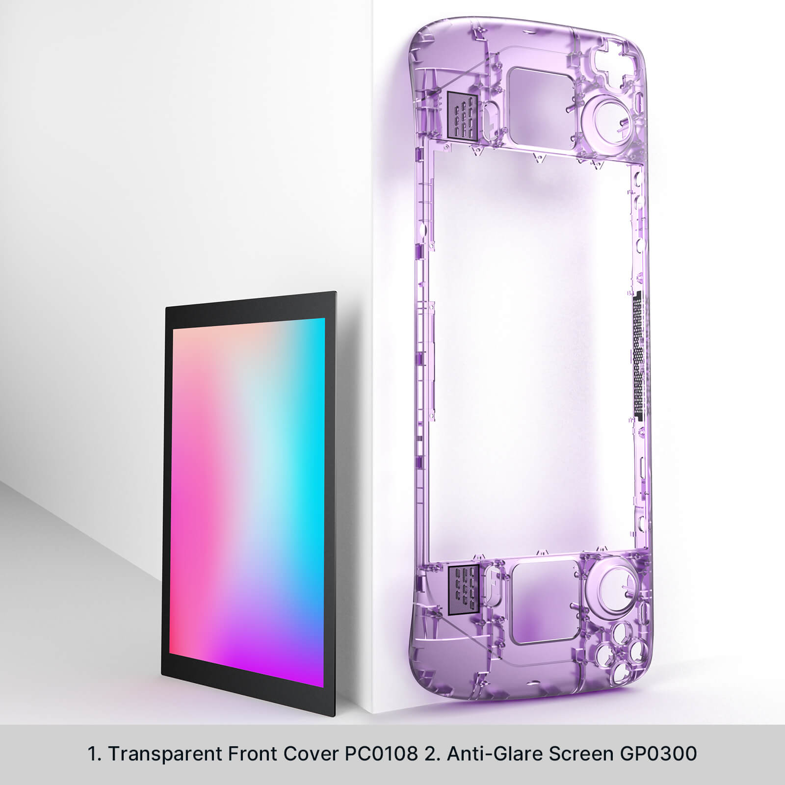 #style(not for oled)_front cover & anti-glare screen