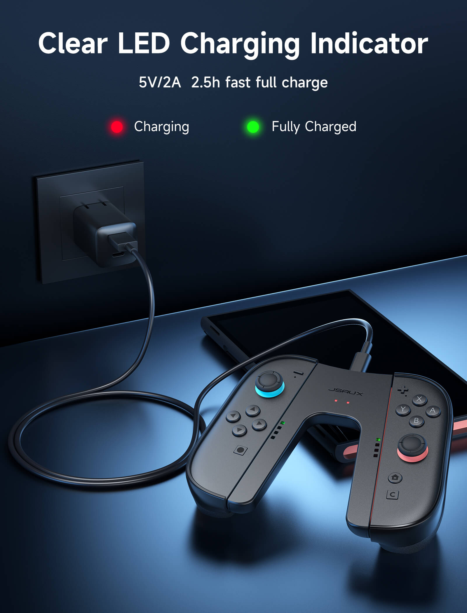 JoyVerse Series Dual Joy-Con Grip for Switch 2