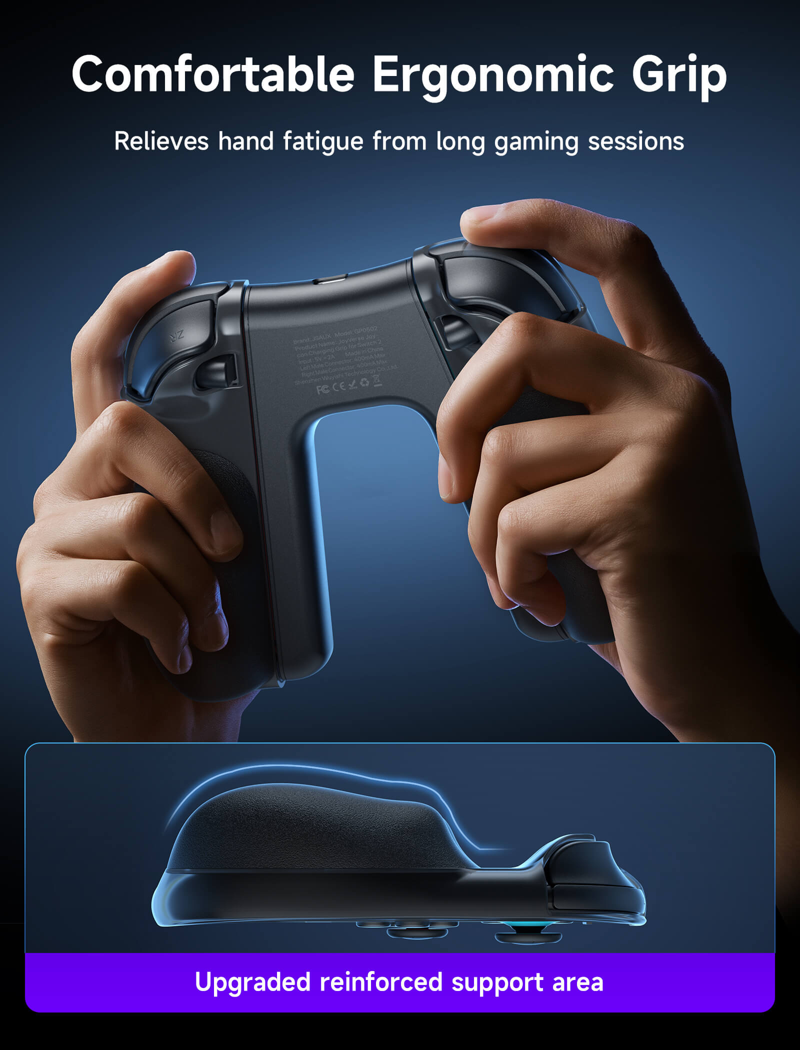 JoyVerse Series Dual Joy-Con Grip for Switch 2