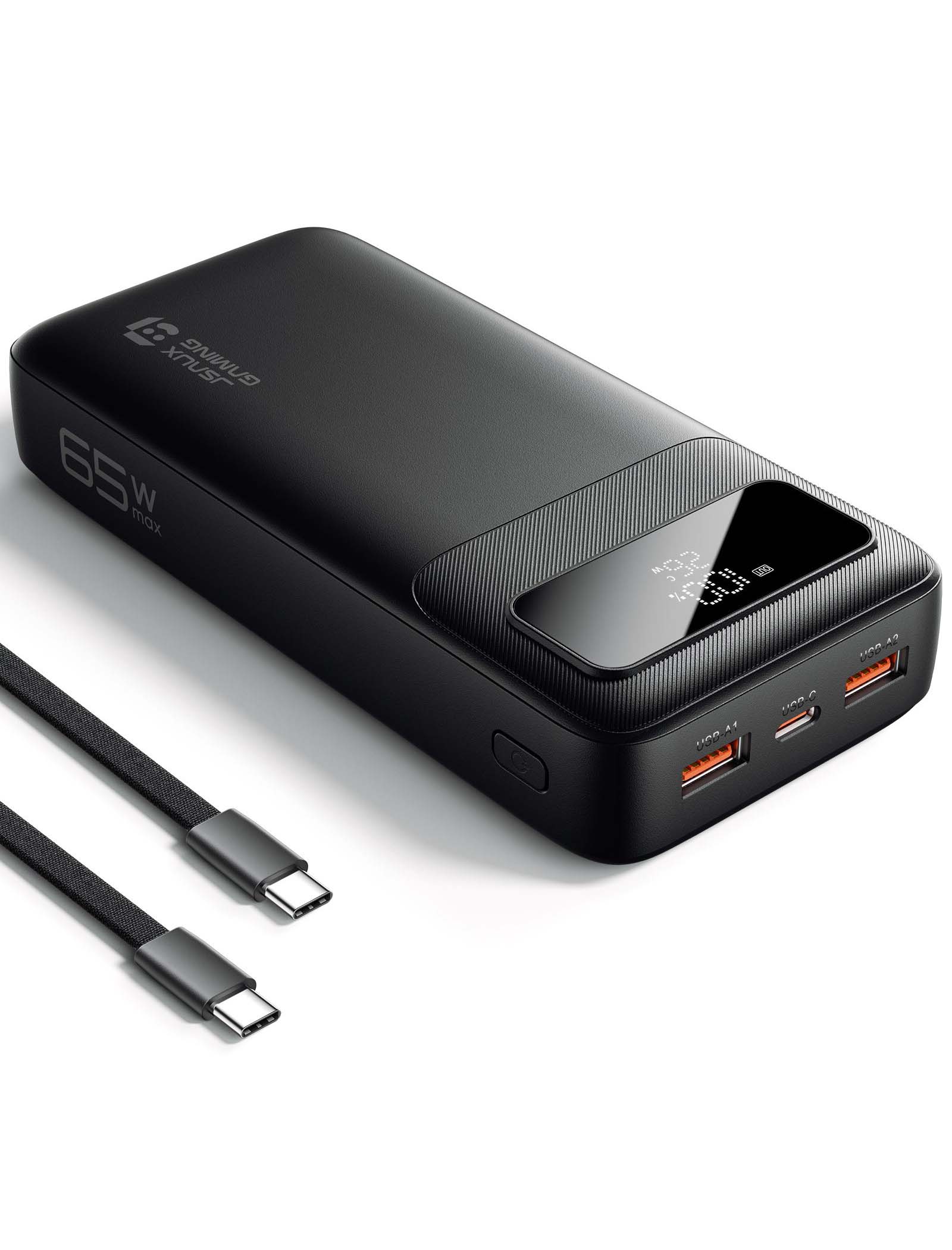 JSAUX 20000mAh 65W PD Portable Powerbank