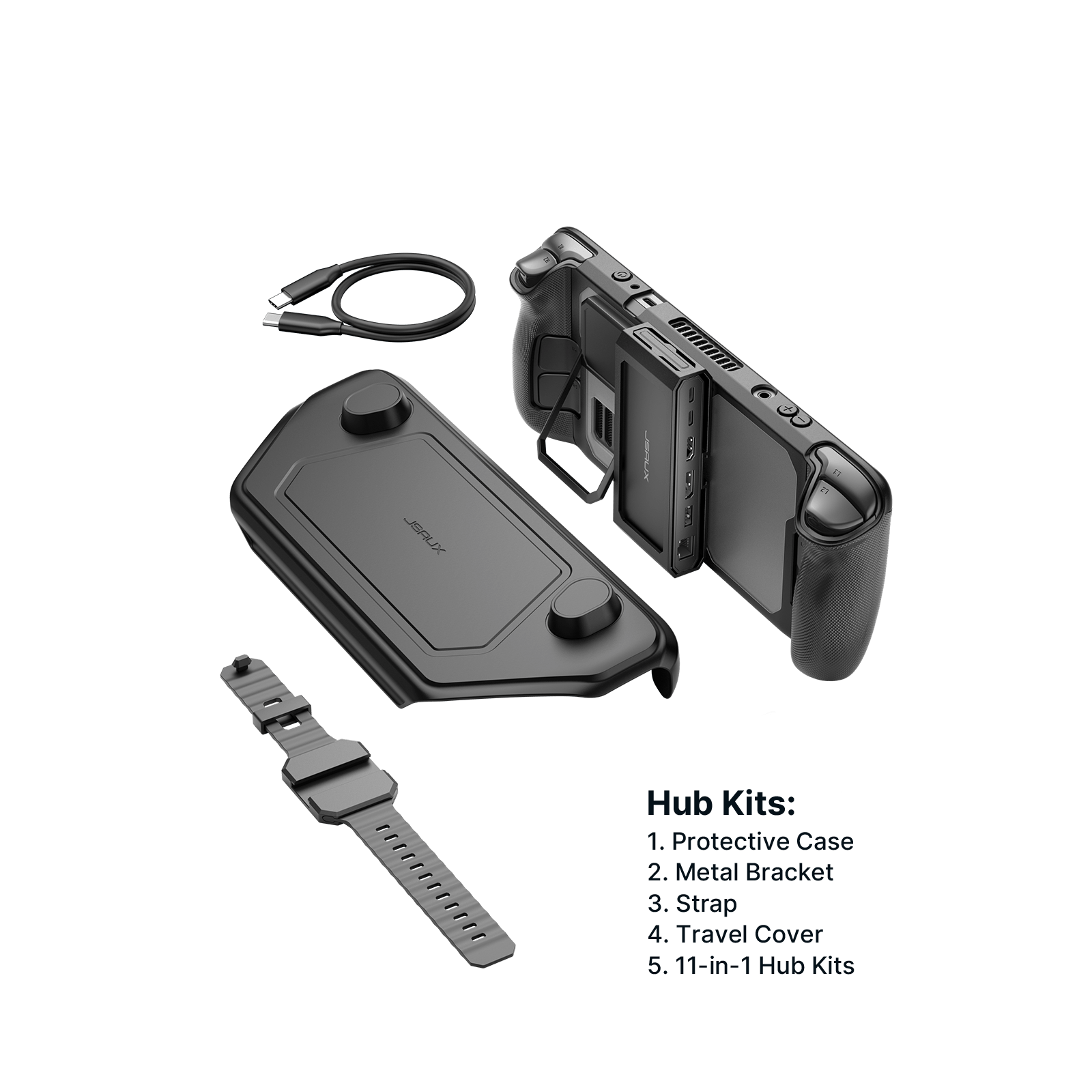 JSAUX PC0104 ModCase for Steam Deck - Thumbnail 2