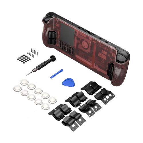 Steam_Deck_Back Plate_PC0106_red#style(not for oled)_red