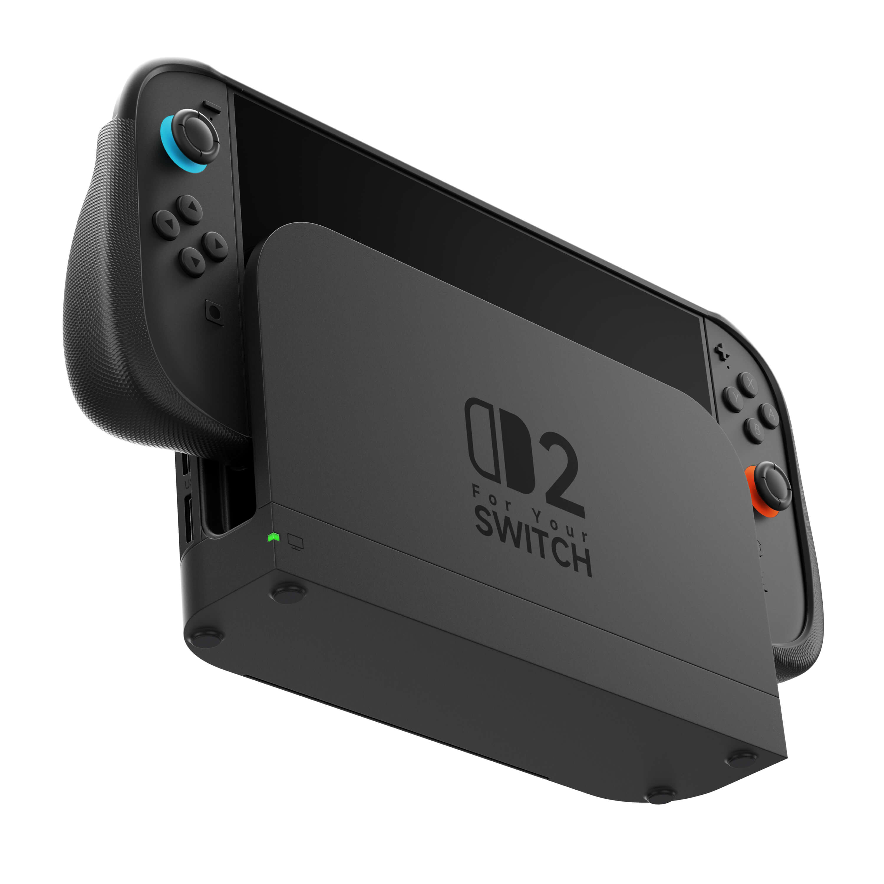 Switch 2 Detachable Magnetic Case with Ergonomic Grip | JSAUX