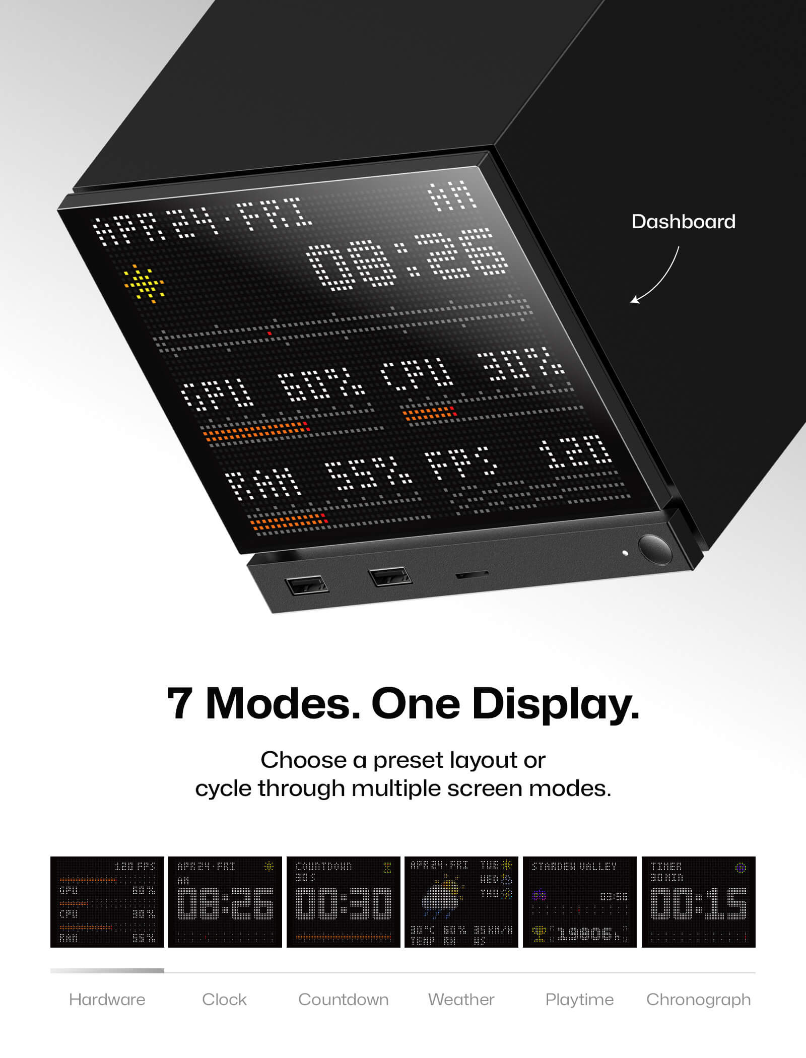 #style_pixel matrix faceplate