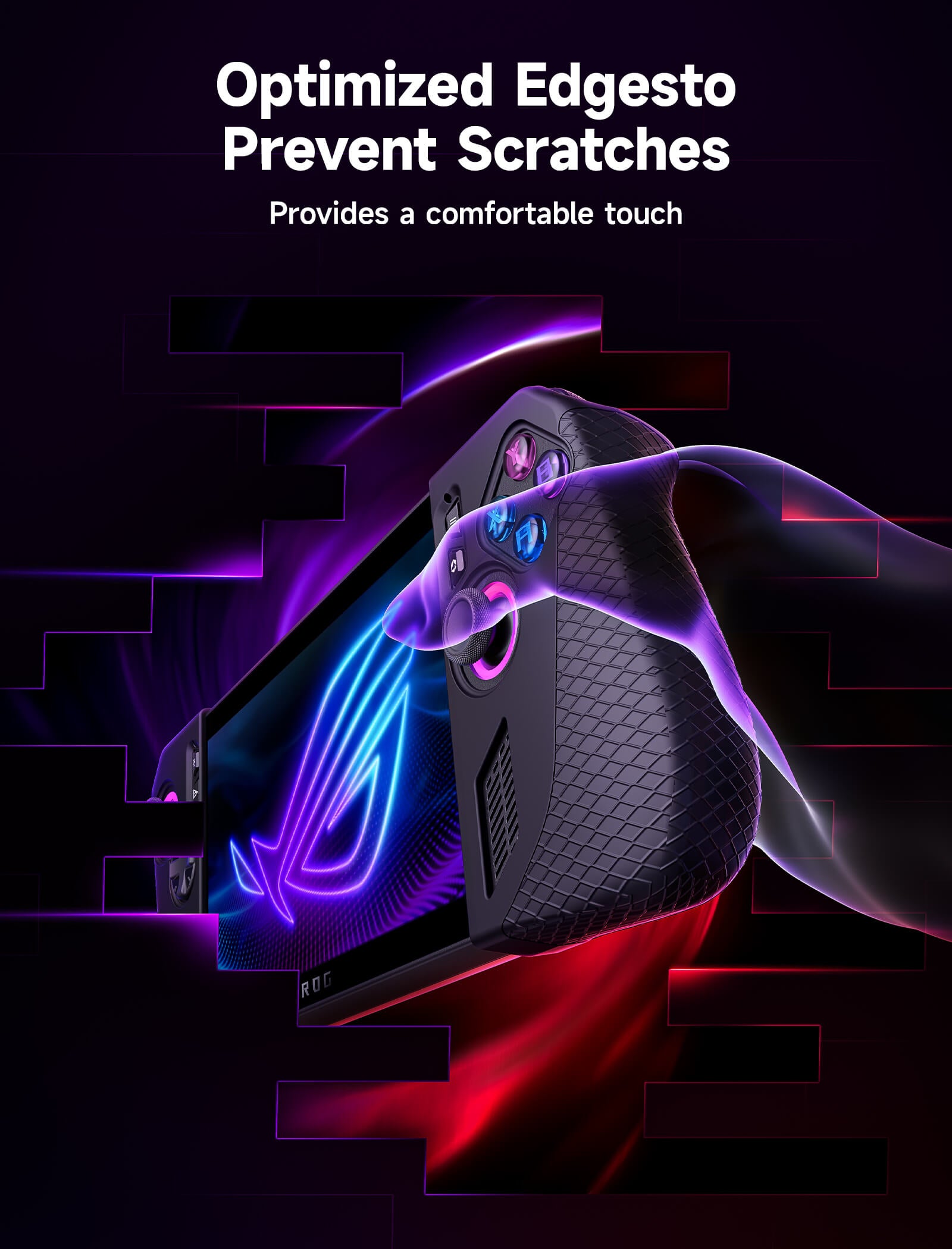 #style_silicone grip for rog ally x