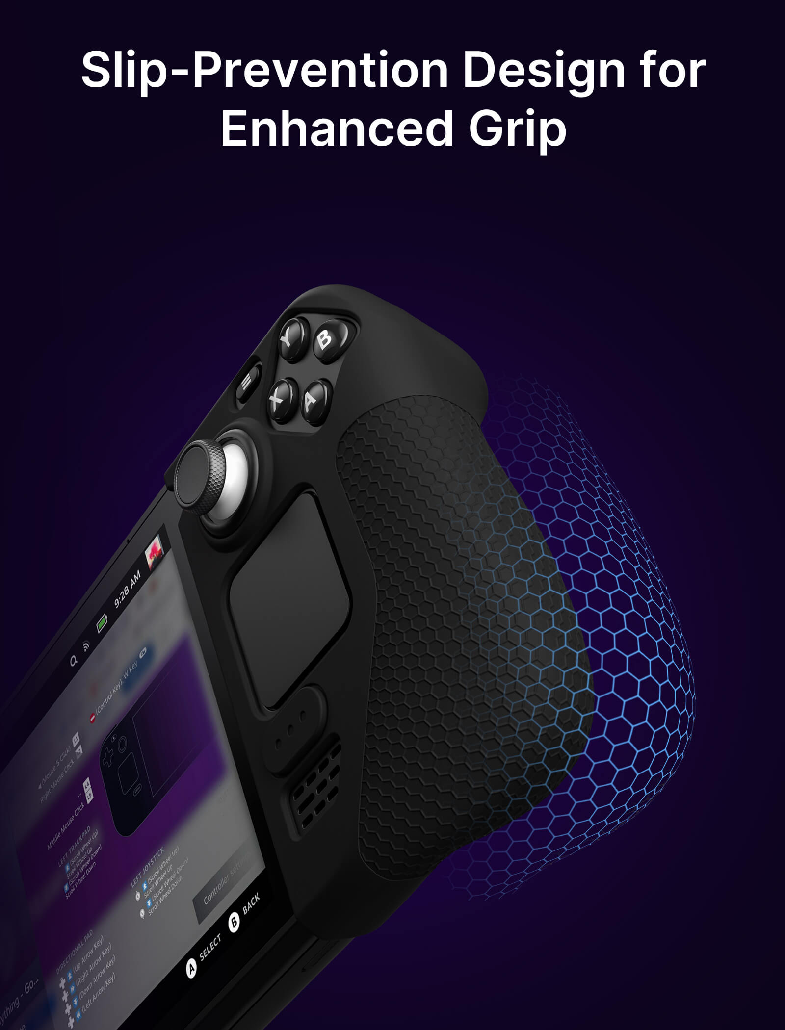 Silicone Grip for Steam Deck/OLED #color_black