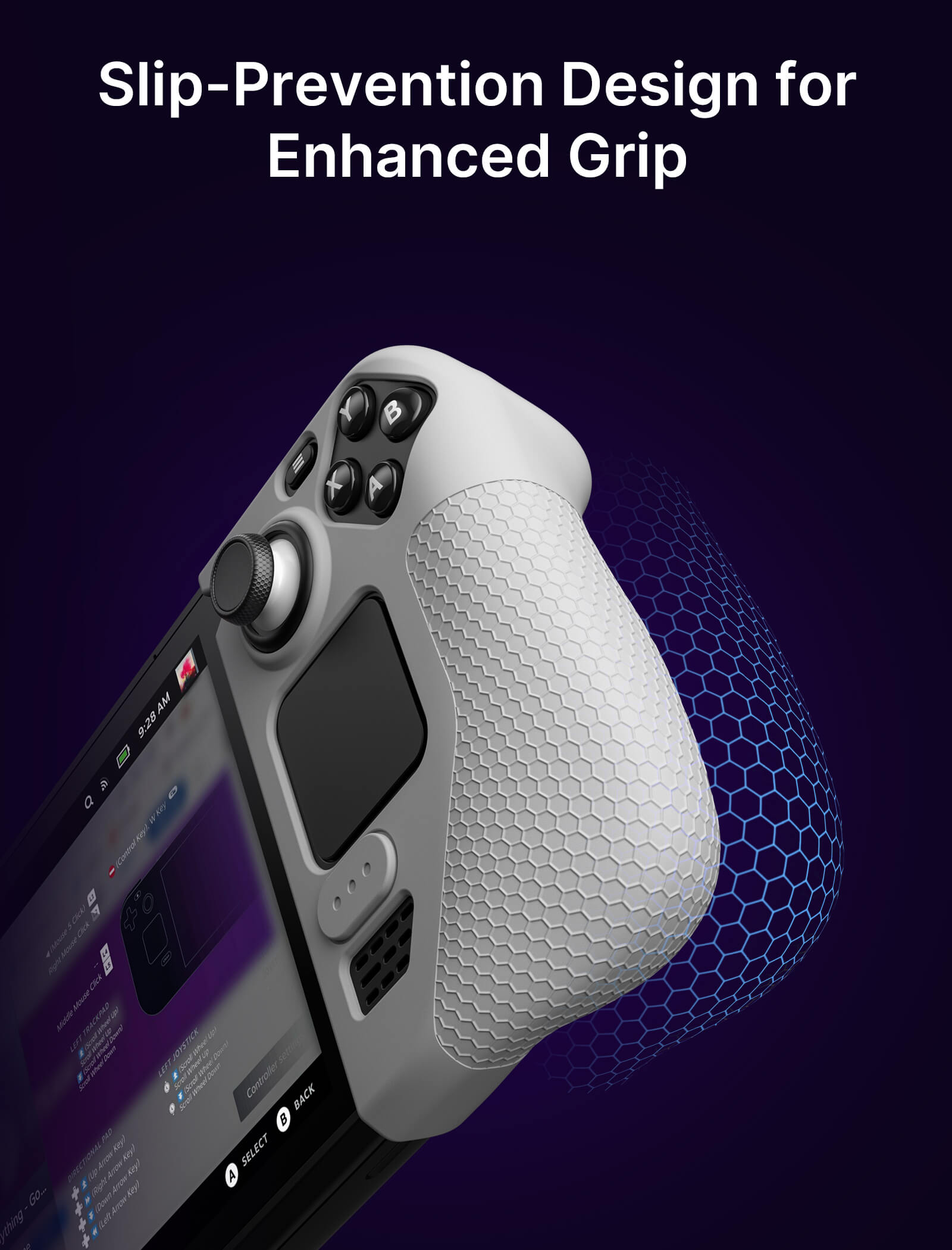 Silicone Grip for Steam Deck/OLED #color_grey