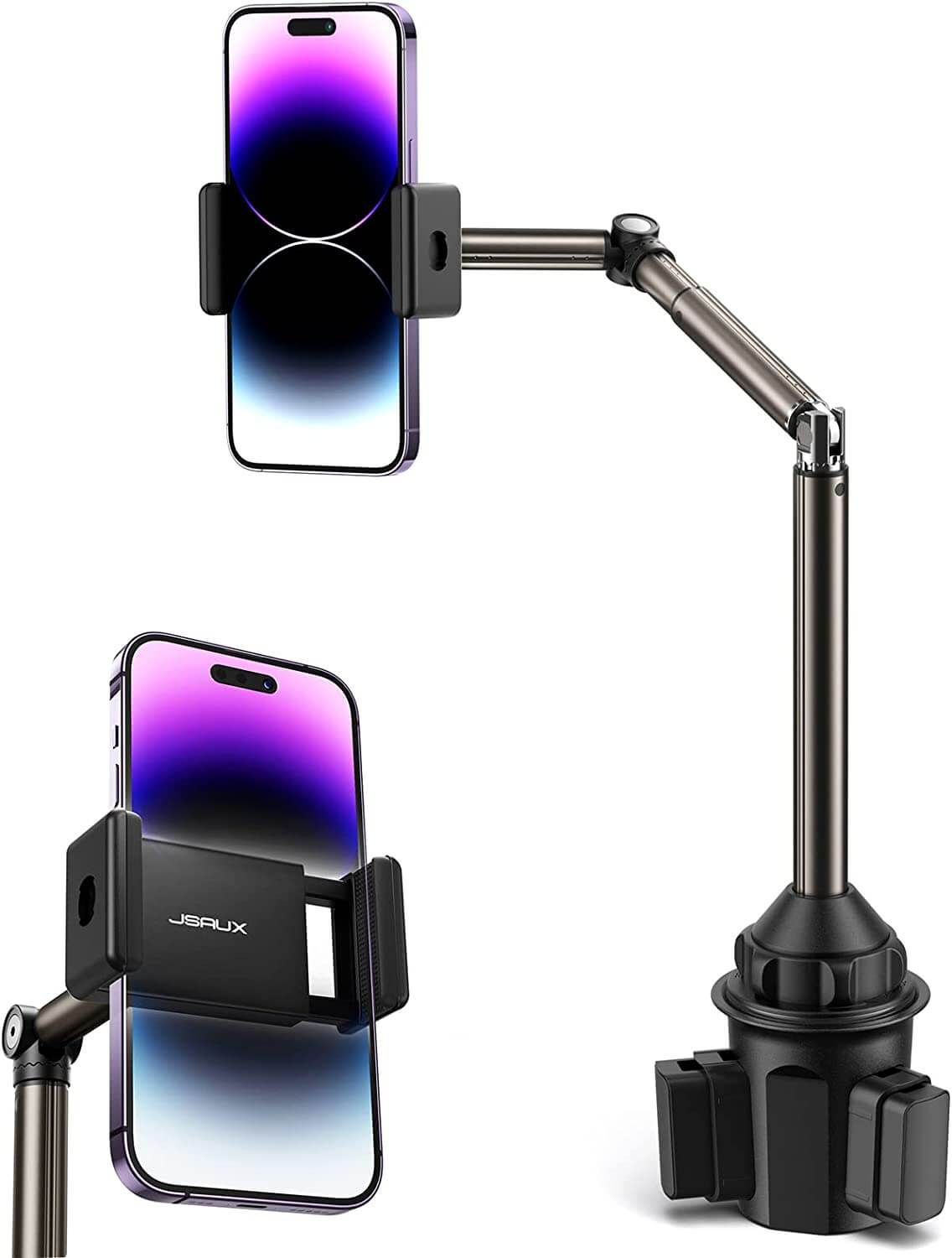 Adjustable Car Cup Phone Holder