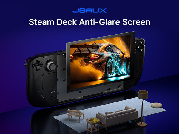 Anti-Glare Screen for Steam Deck