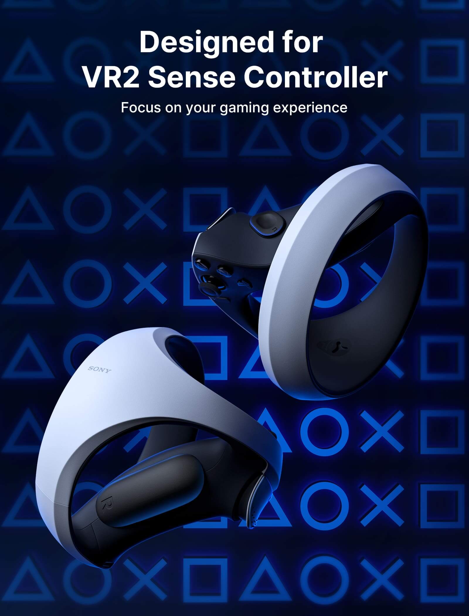 Anti-Slip Pads for PS VR2 Controller