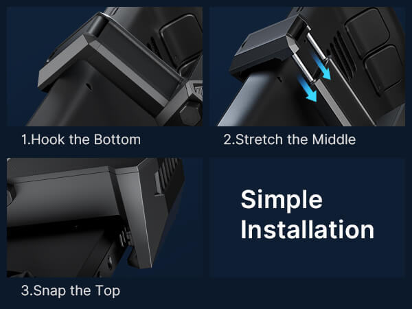 SteamデッキLCDおよびOLED用冷却ファン