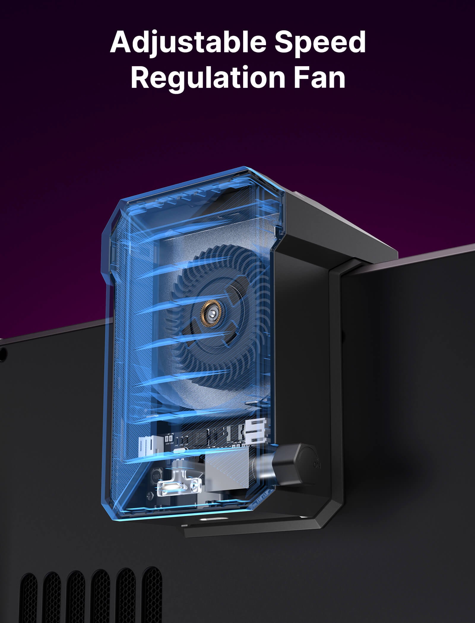 SteamデッキLCDおよびOLED用冷却ファン