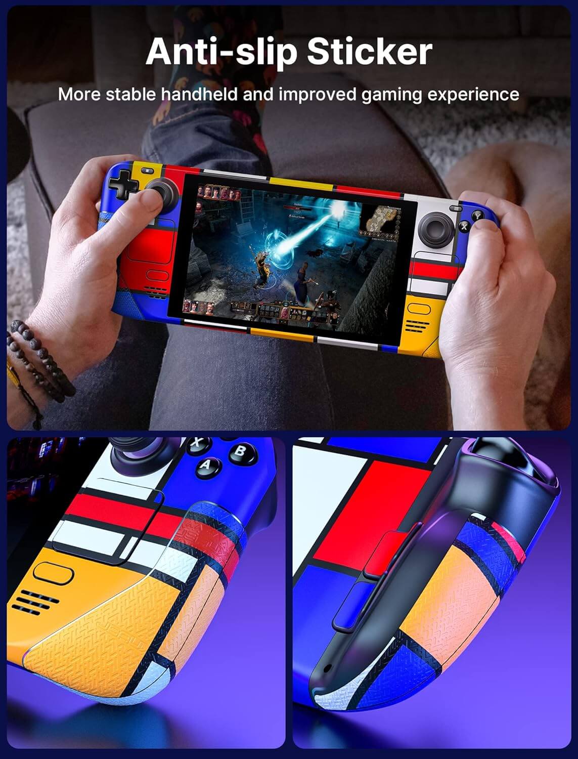 Full Set Protective Skin for Steam Deck LCD & OLED