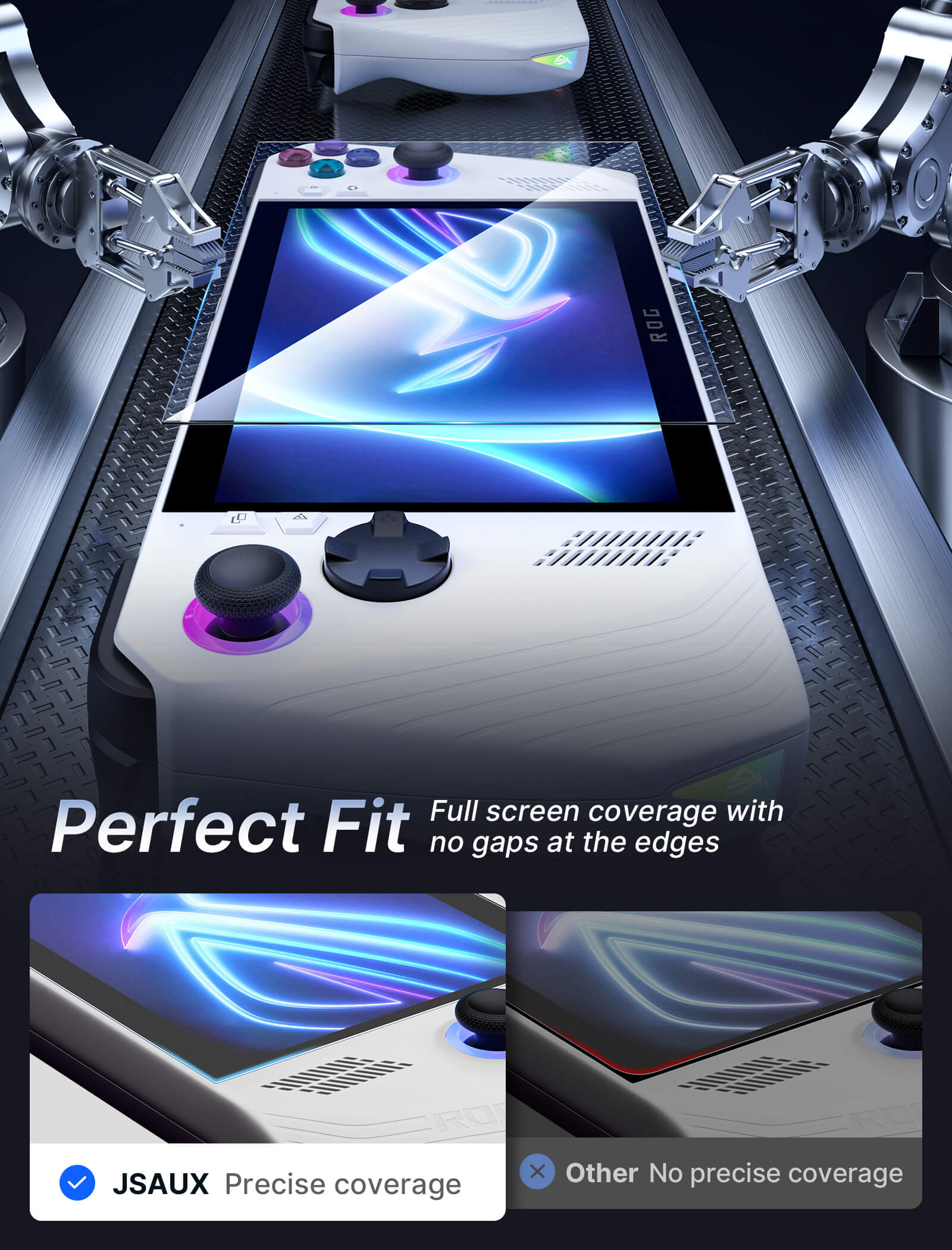 HD Tempered Glass Screen Protector for ROG Ally