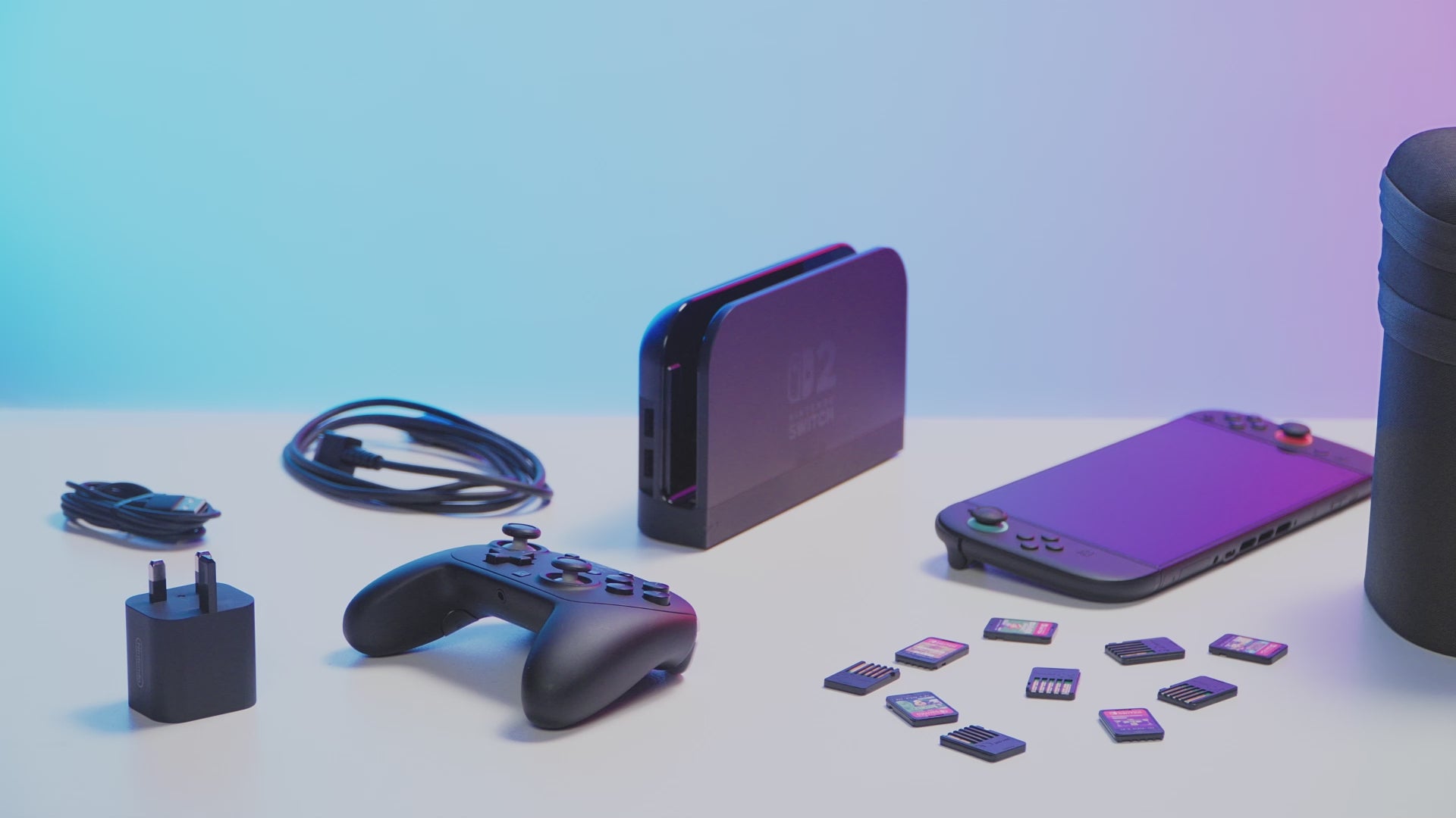 Switch 2 All-in-One Carrying Case for Full Setup | JSAUX