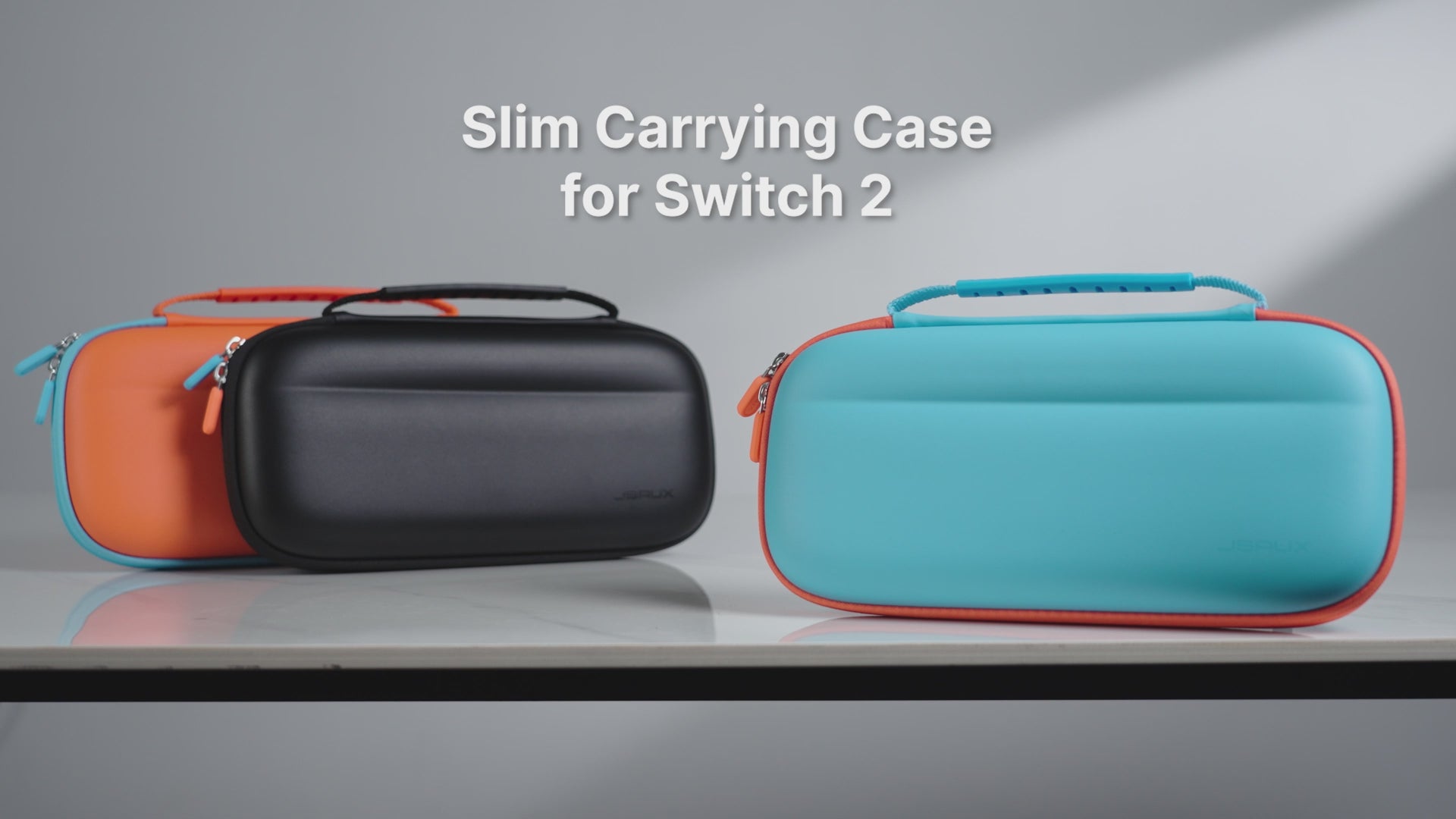 Switch 2 Ultra Thin Carrying Case with Game Storage | JSAUX