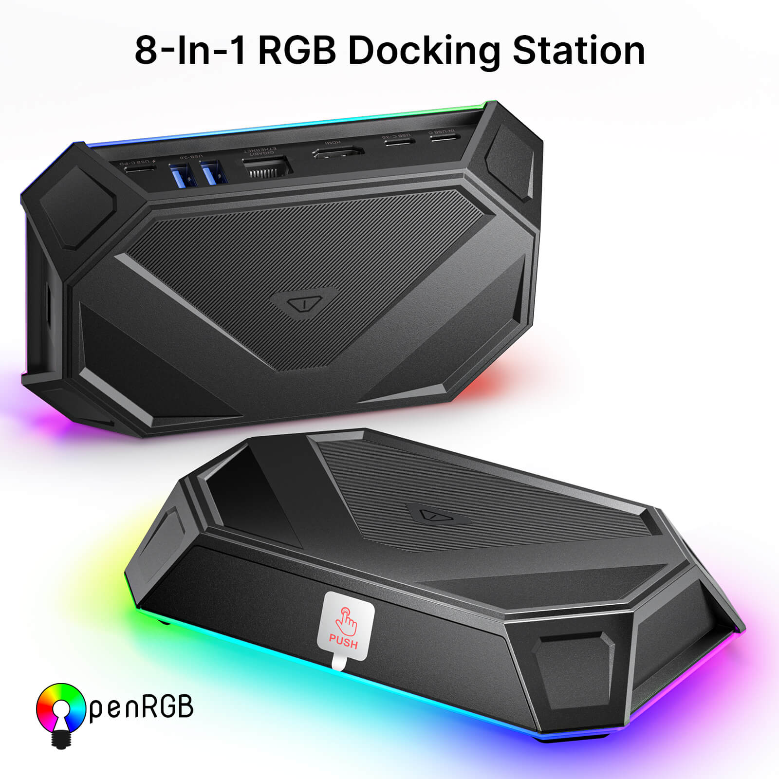 rgb docking station#size_hb0801