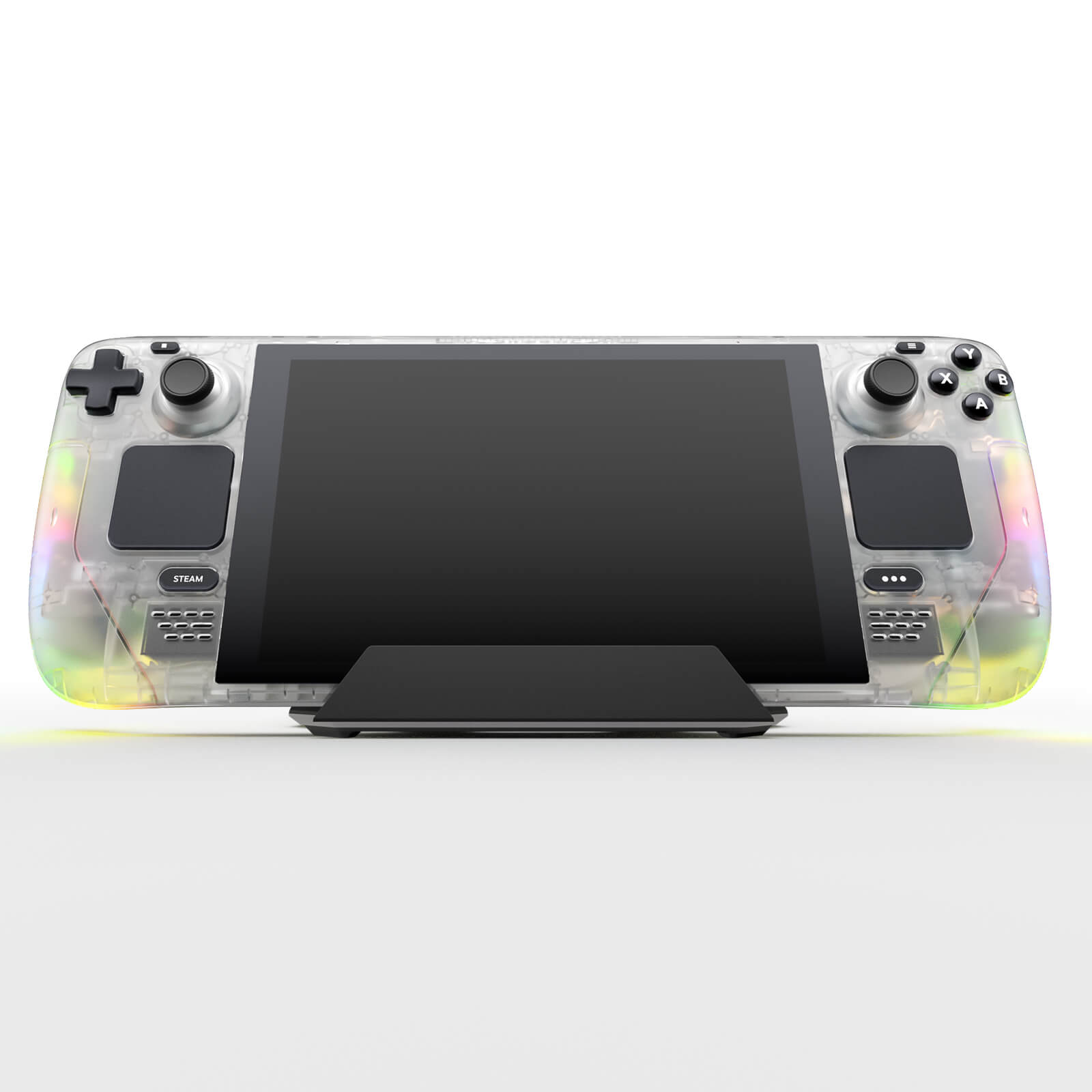 Transparent Back Plate for Steam Deck
