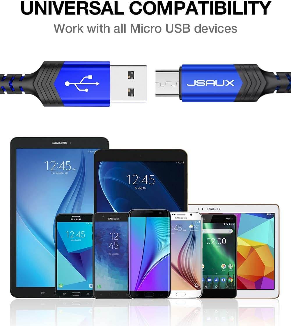 USB-A to Micro 2.0 Charging Cable#color_blue