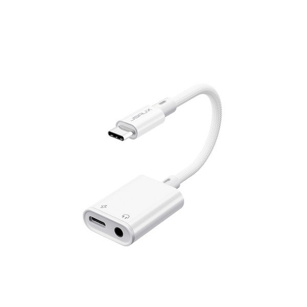 USB C to 3.5mm Audio and 60W Charging Adapter
