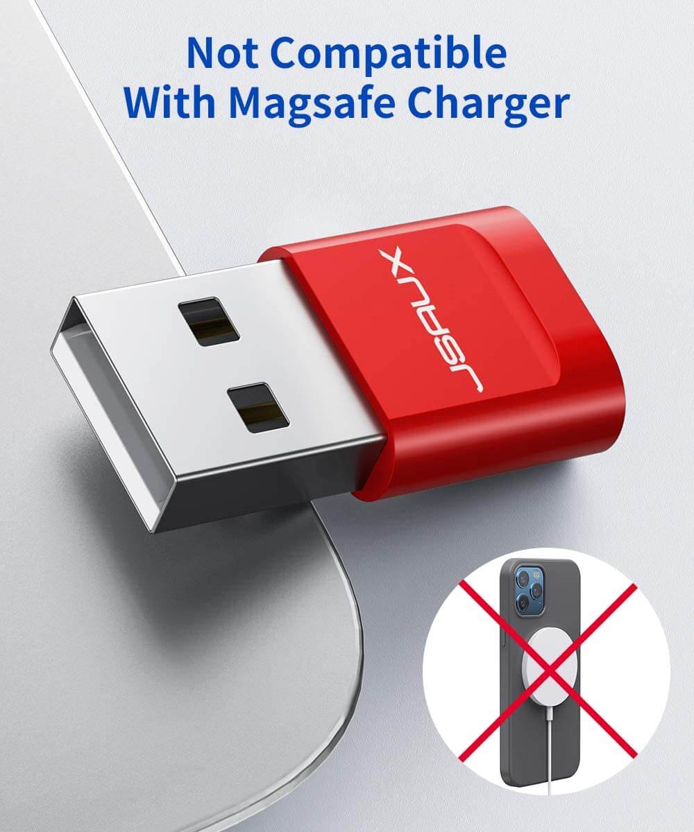 USB-C to A Adapter#color_red