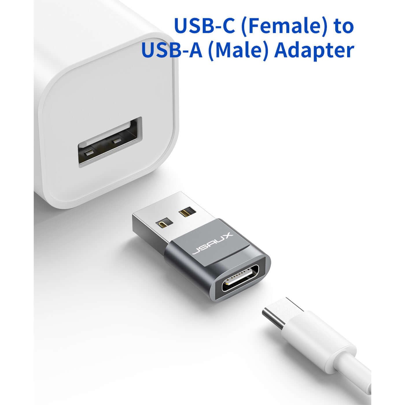 USB-C to A Adapter#color_grey
