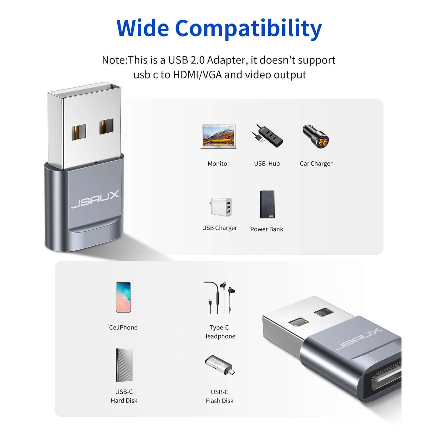 USB-C to A Adapter#color_grey
