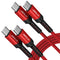 60W USB-C to USB-C Cable Red